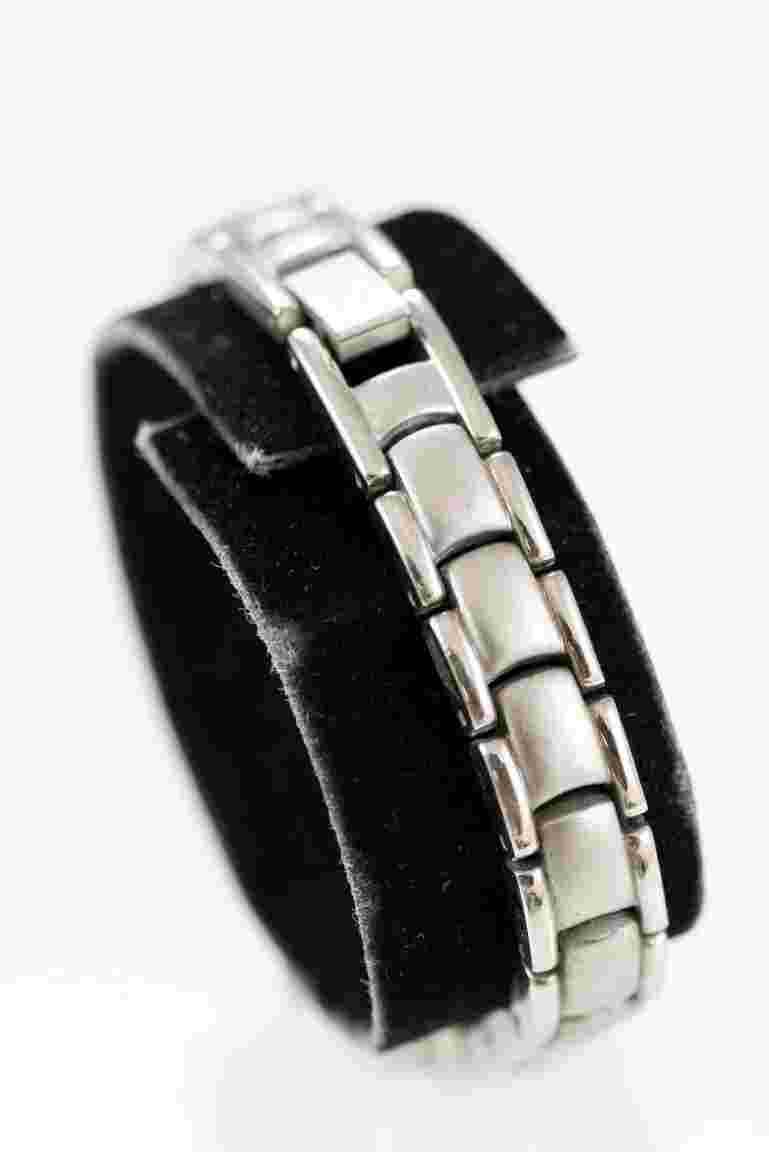 LEI Women Watch Silver Stainless Steel Water Resistant Battery White Quartz