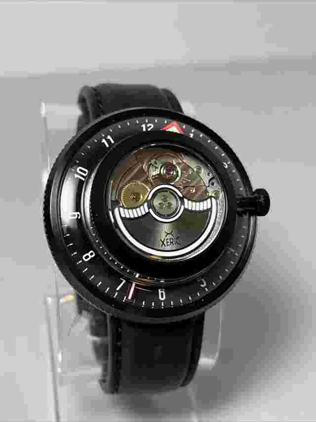 Men's Xeric Invertor Automatic Black Red Limited Edition Automatic Watch WR 3ATM