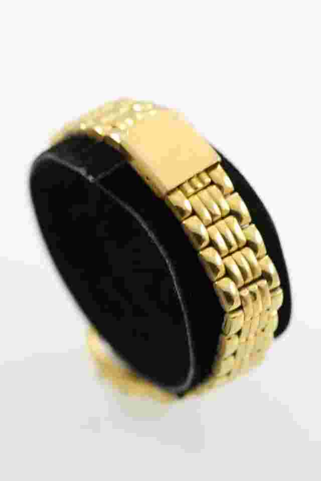 LA Gear Women Watch Stainless Steel Gold Battery Water Resist 30m White Quartz