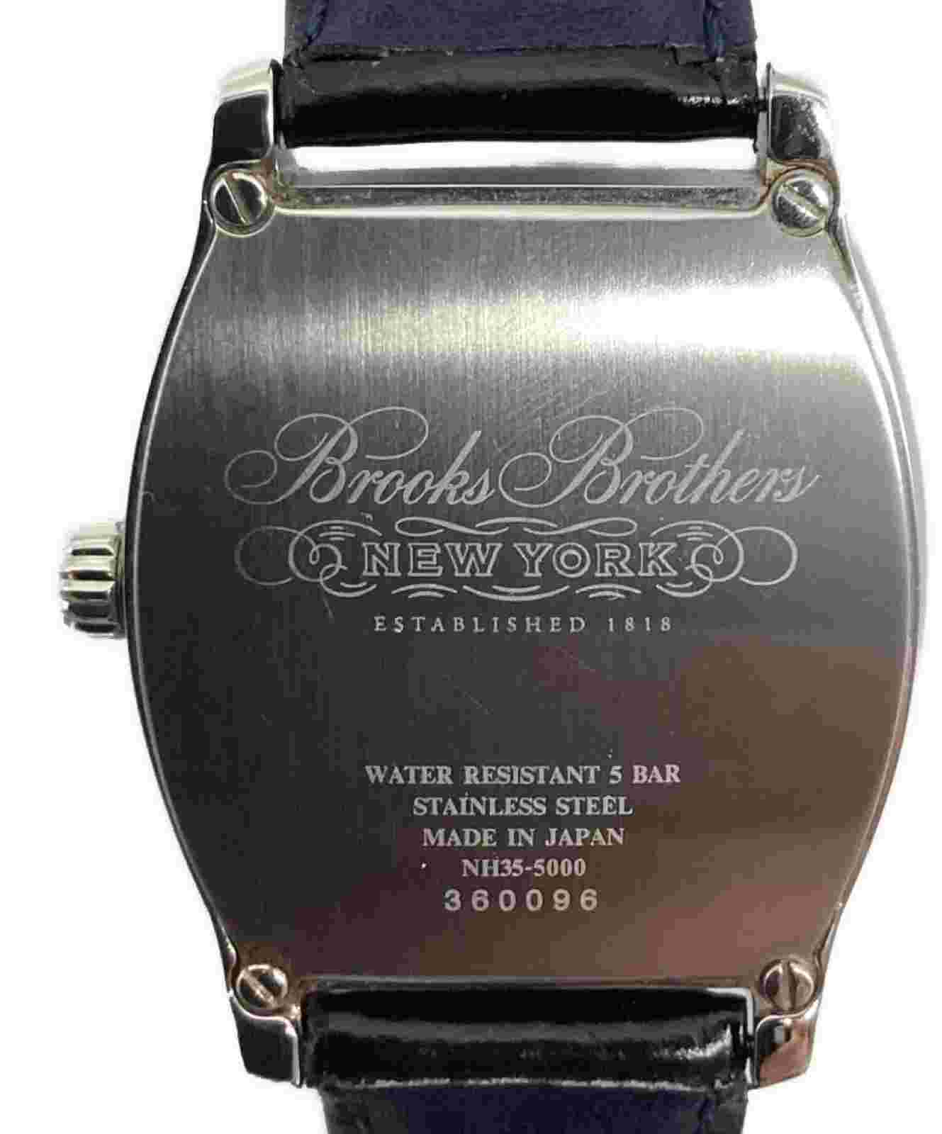 BROOKS BROTHERS  Timepieces Rectangular Model Automatic From Japan