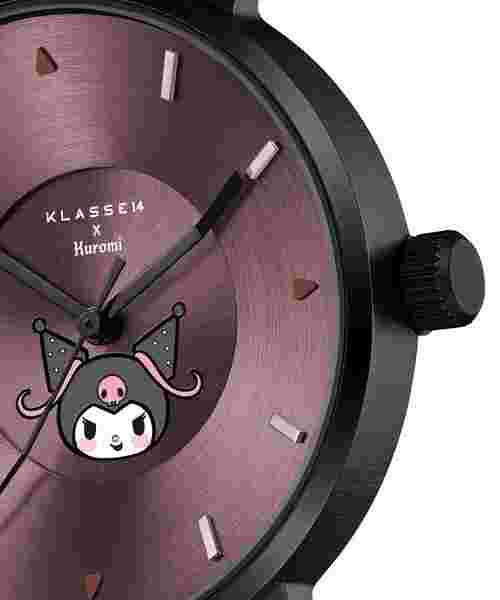 Kuromi SANRIO×KLASSE14 VOLARE MESH Watch WVO23BK031W