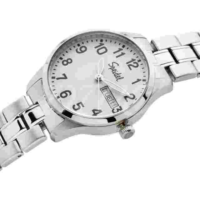 Speidel Ladies stainless steel White face Japan Quartz Watch