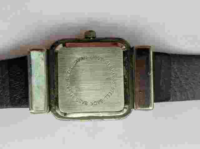 Talbots rectangle quartz ladies watch