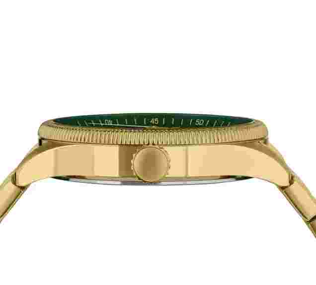 Versus by Versace Mens Colonne Gold-tone Stainless Bracelet Watch 45mm VSPHI5321