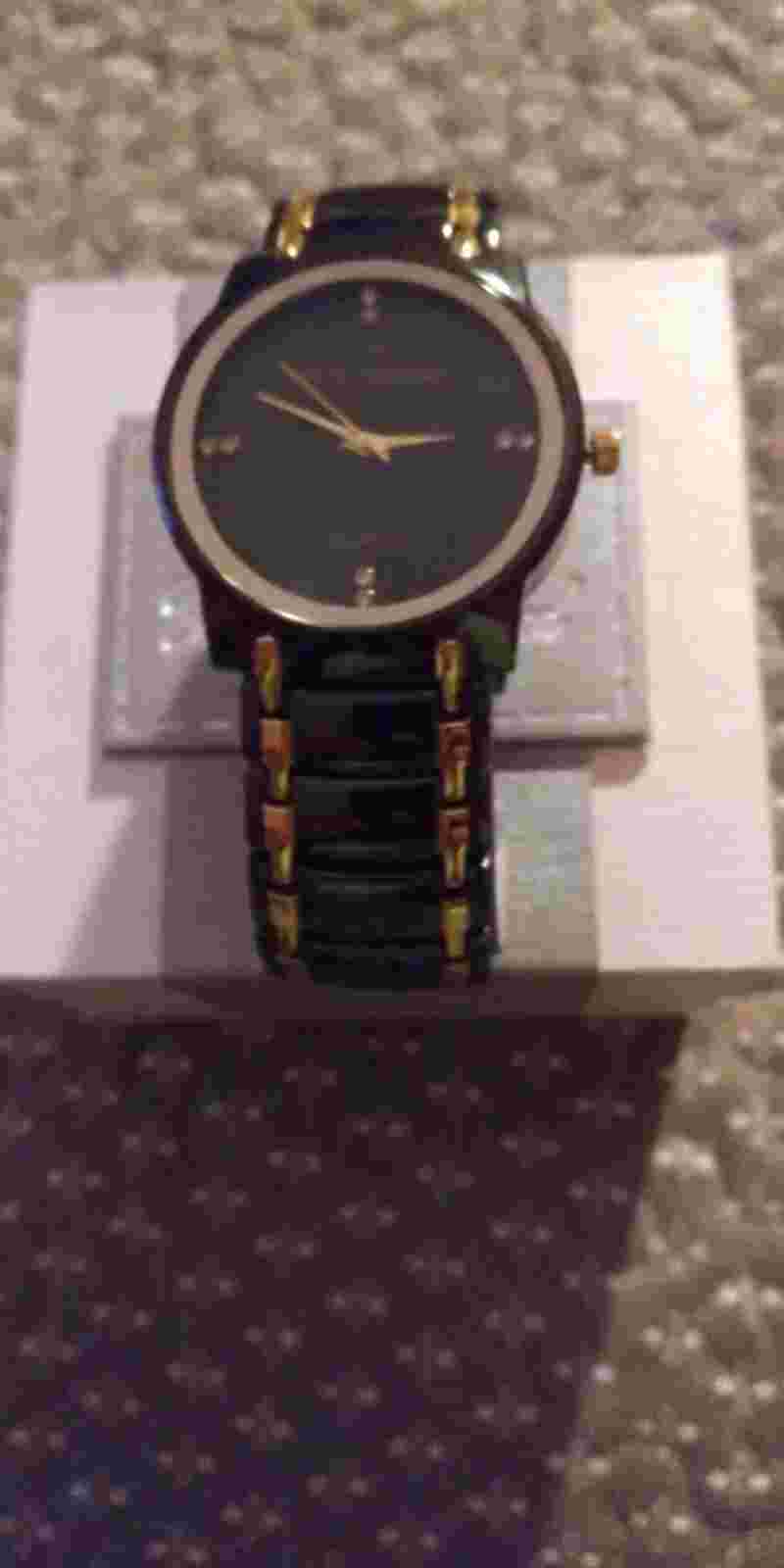 Charles Raymond Touch Screen Activated Led Alarm Quartz Watch