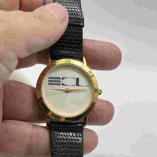 18k Gold Plated ECL Watch By Infinity