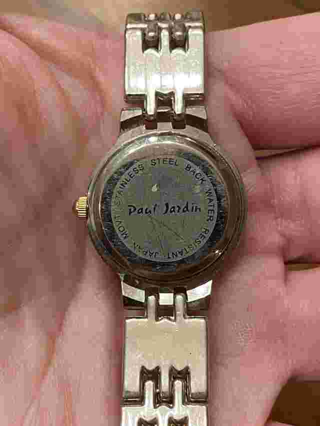 Vintage Ladies Paul Jardin Wrist Watch Quartz Japan Movement Parts Only