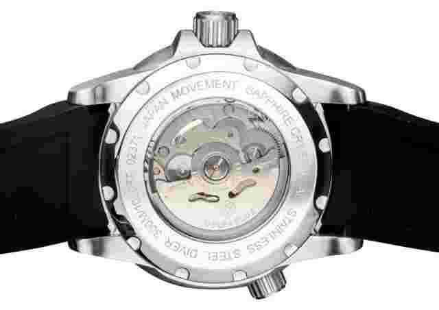 Deep Blue Master 1000 II Automatic Men's Watch Slate Grey Blue Dial - Green