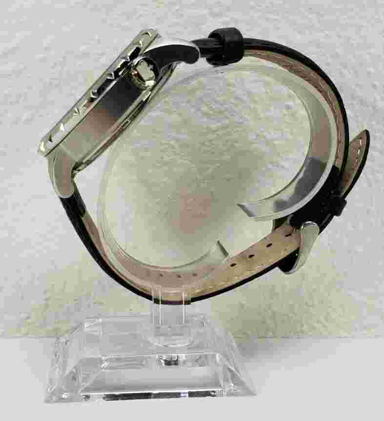 Reign Xavier White and Purple Tone Black Leather Mens Watch Rn3901 RARE Skeleton