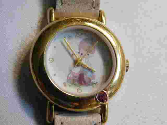 PRECIOUS MOMENTS Valdawn Wristwatch Love One Another Vintage