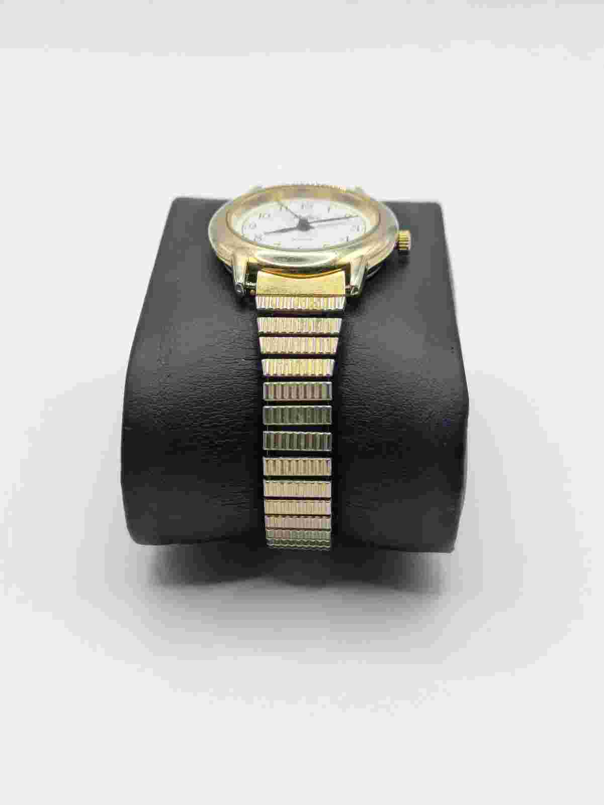 Vintage Reflex Wristwatch Quartz Flex Strap Japan For Parts / Repairs 29.59mm
