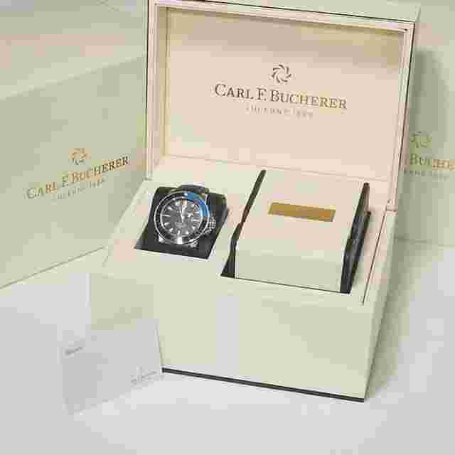 Carl F. Bucherer Patravi Men's Black Watch - 00.10632.23.33.01