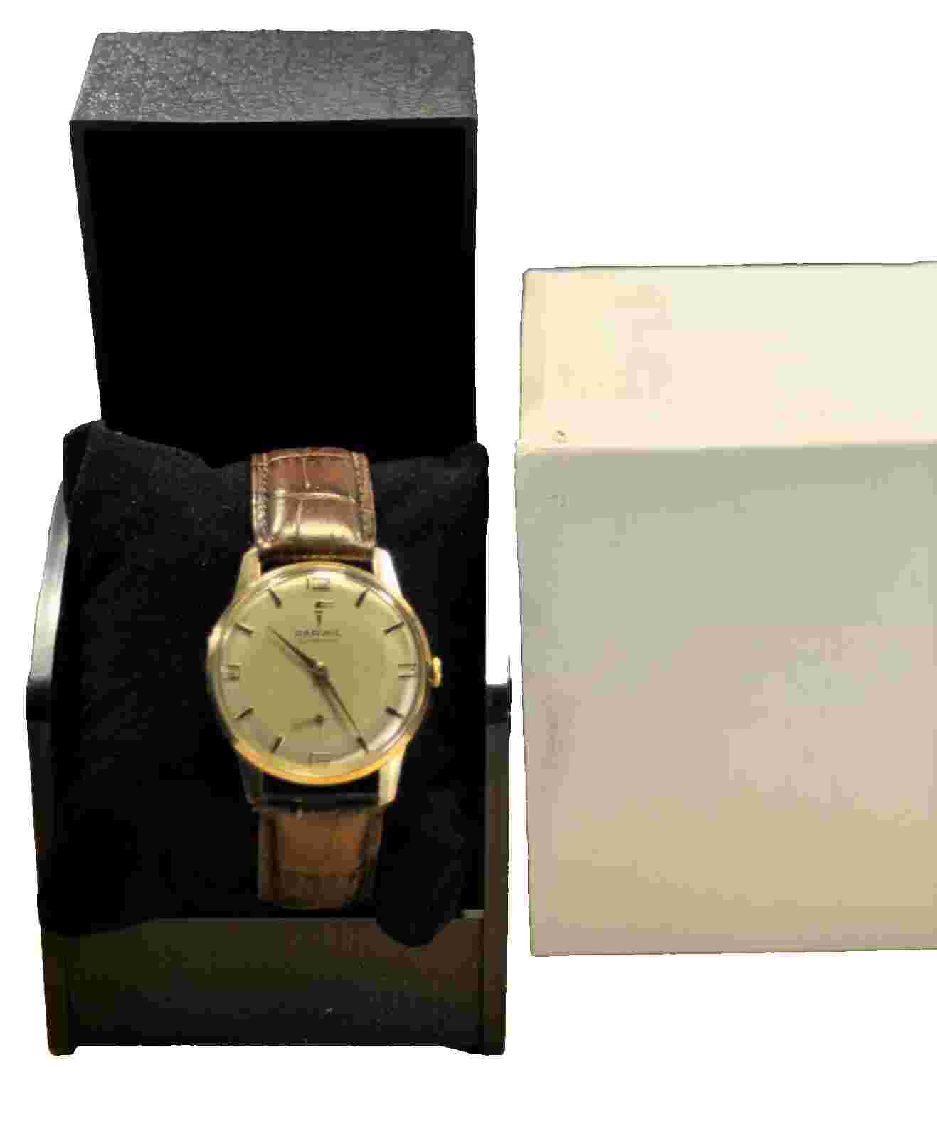 DARWIL ~17J  OLIMPIADI cal.UNITAS 176 RARE SWISS  1960's GP 10m CASE MEN's WATCH