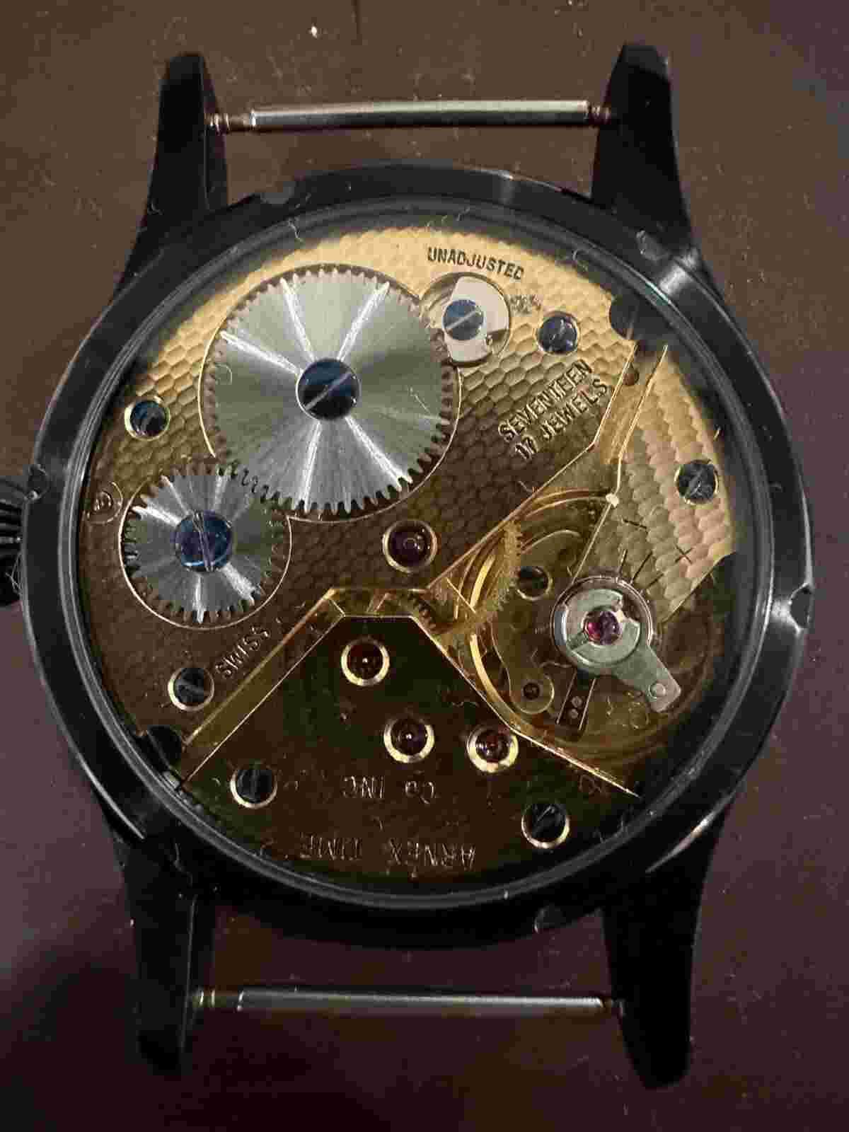 vintage swiss automatic wrist watch men
