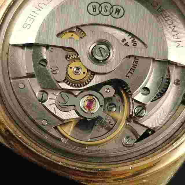 'Ticking' Vintage Revue Sea Eagle Exactomatic Men Watch Need TLC For Parts AS IS