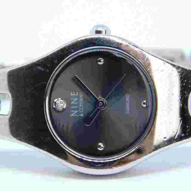 NINE & Company Diamond 9C/5081 Quartz Analog Women's Watch Sz.6 1/2" New Battery