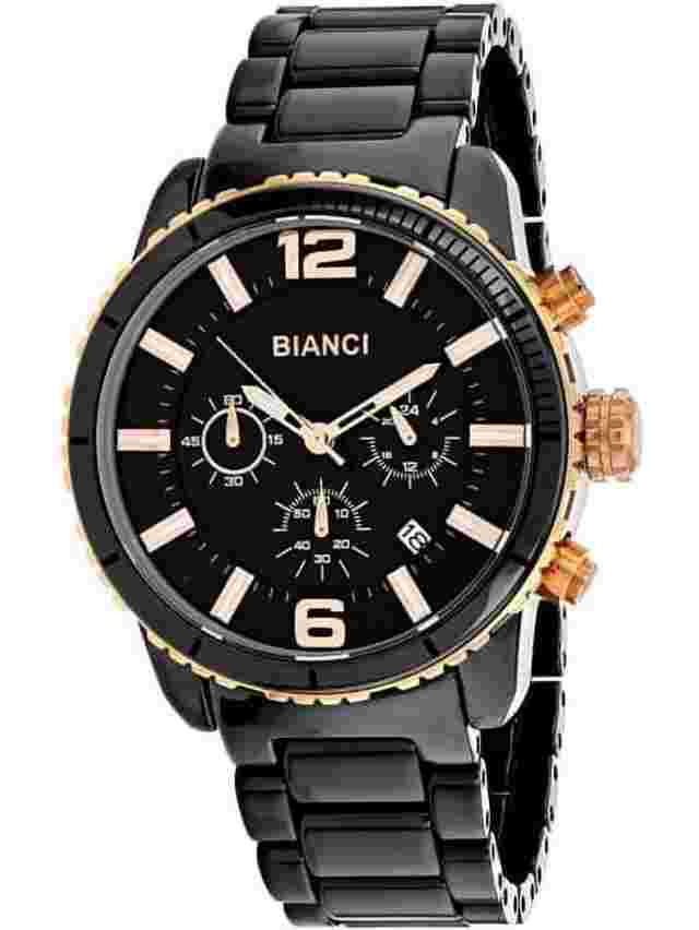 Roberto Bianci Men's Amadeo Black Dial Watch - RB58751
