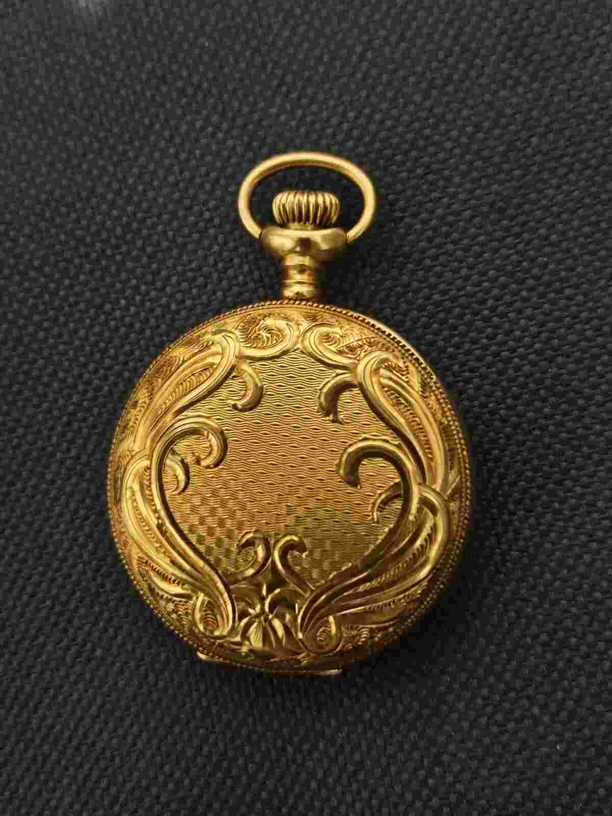 Waltham Model 18K Yellow Gold Pocket Watch
