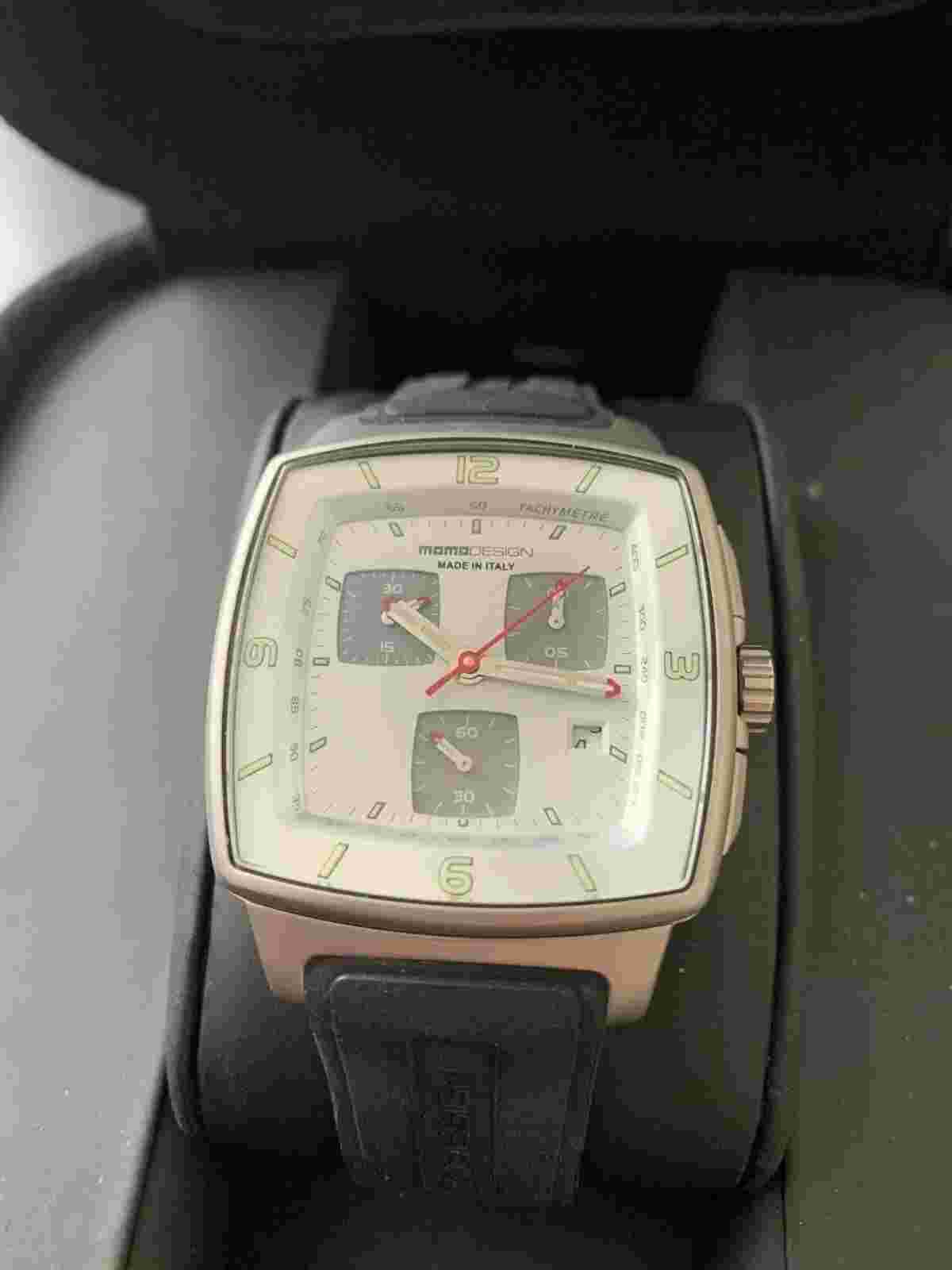 Momo Design md094 Pilot Pilot F Chrono Quarzo Alt-md094-03sltt-rb