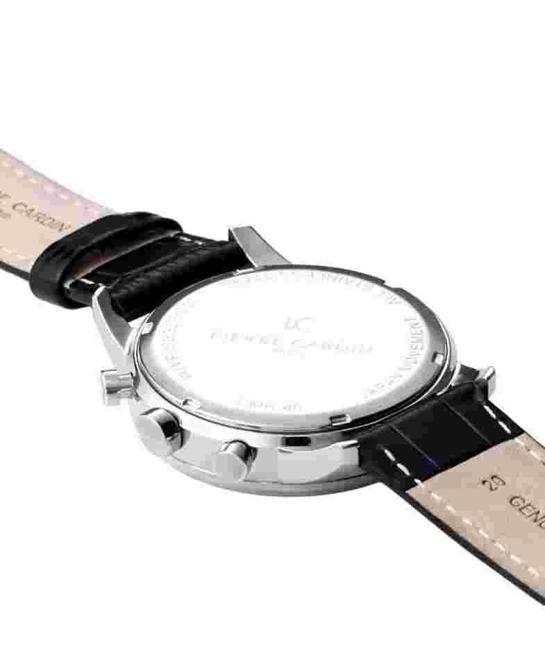PIERRE CARDIN Men Analog Quartz Casual Watch Classic Dress Blue Dial Waterproof