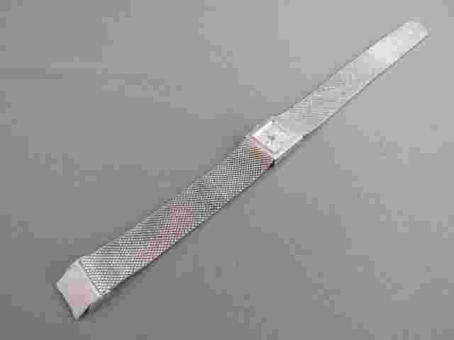 VINTAGE GERMINAL VOLTAIRE 17 JEWEL SILVER MESH BAND LADIES WINDINGS WRISTWATCH