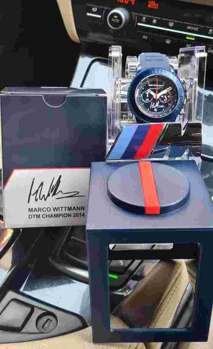 "MARCO WITTMANN" ULTRA RARE BMW MOTORSPORTS ICE WATCH