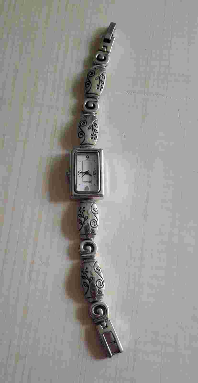 BRIGHTON Silver Vilanova Heart Watch Non Working