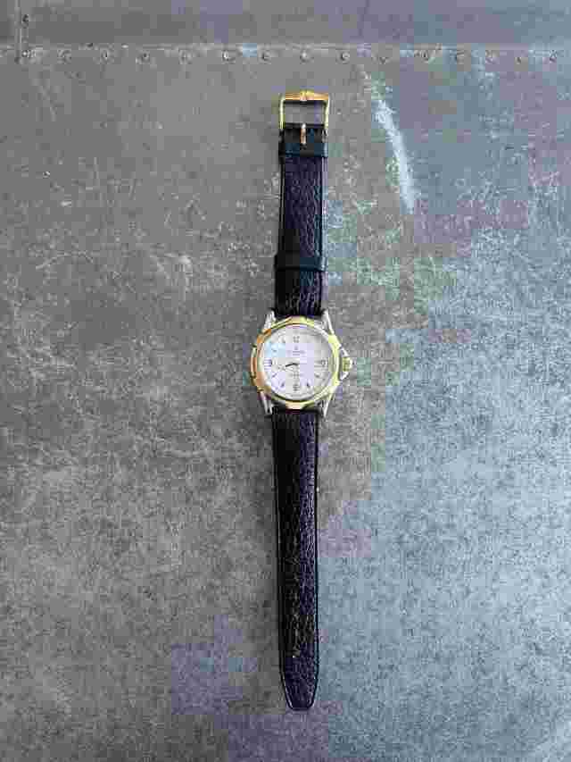 Jacques Edho Paris 18k Gold Plated JE790 Quartz Watch-Needs Battery