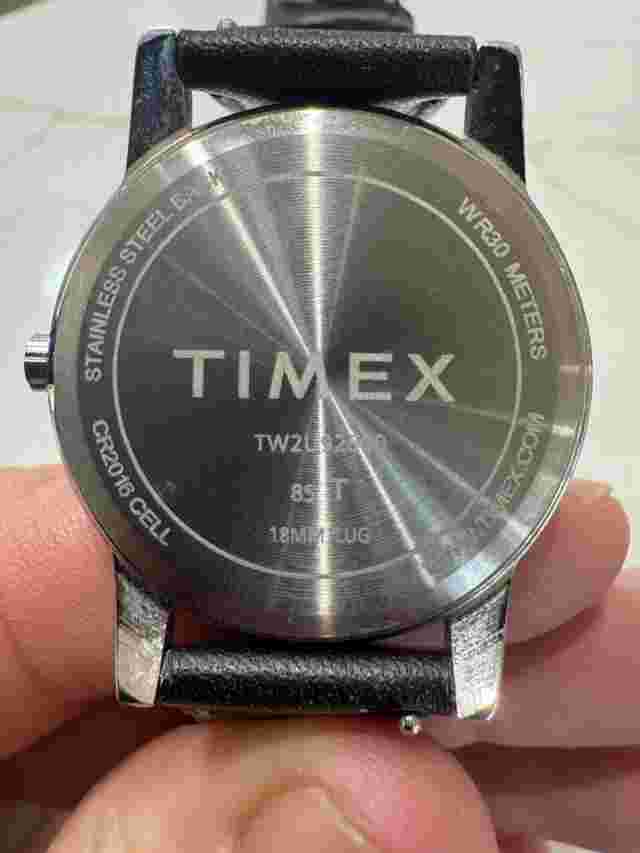 Timex Easy Reader Bold Brown Leather Mens Watch TW2U71600