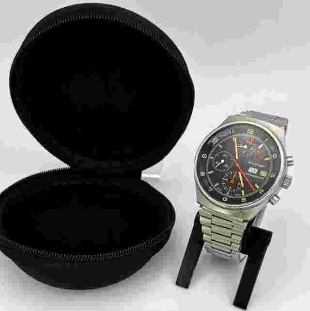 Orfina Porsche Design Military 7177 Chronograph Black Dial Men's Watch