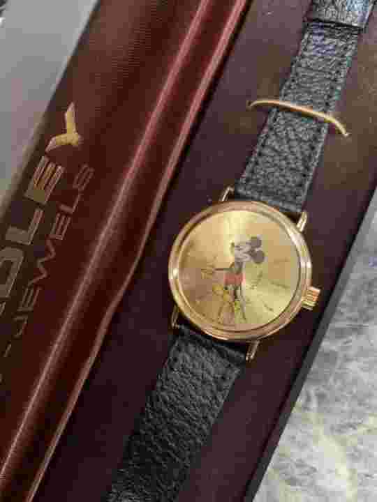 Watch Bradley 17 Jewels Mickey Mouse Vintage 70's Manual Winding