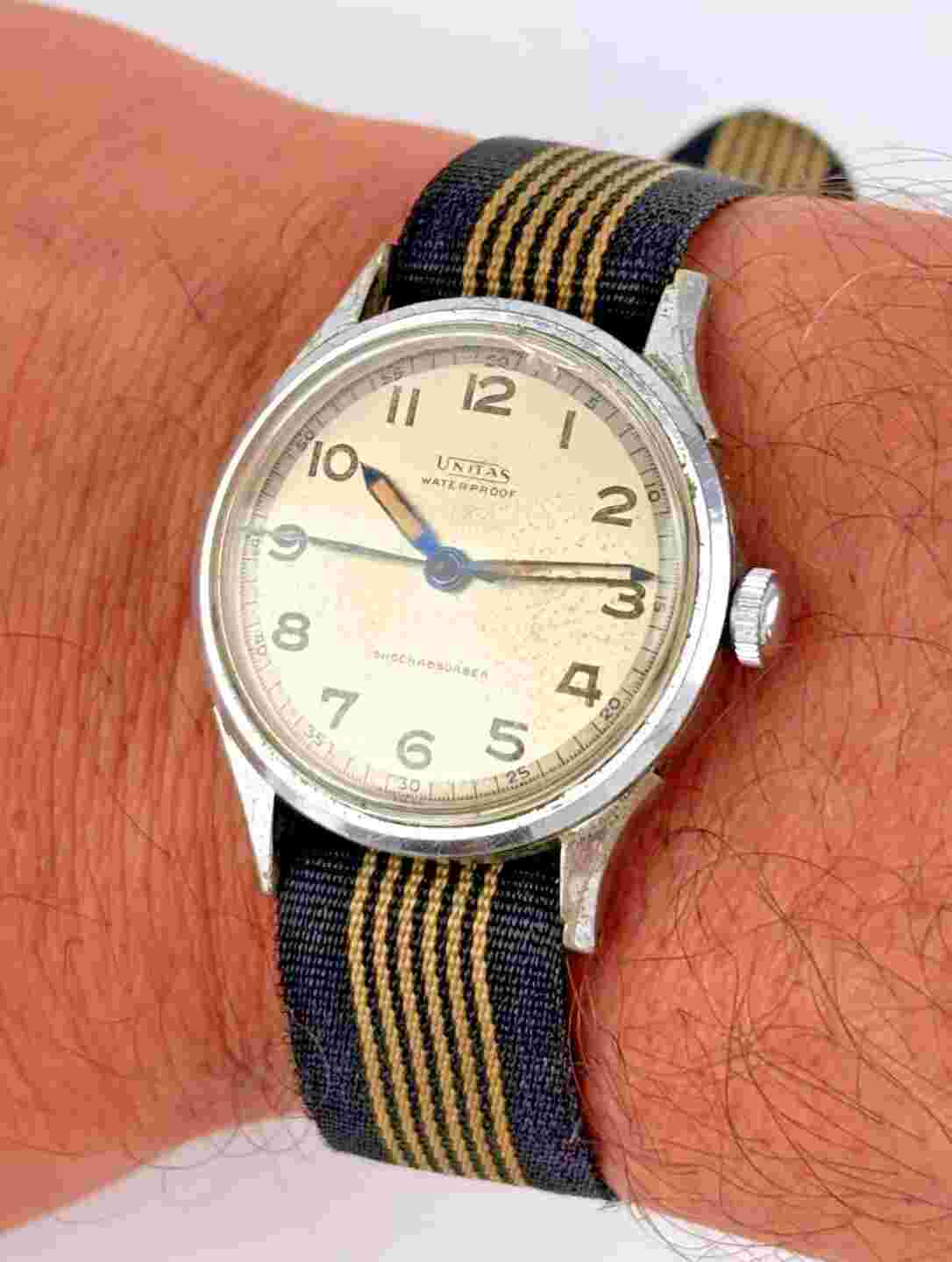 Watch Unitas Mechanical Manual Winding vintage Movement Auguste Reymond Ltd