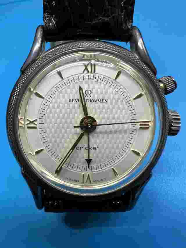 Revue Thommen Analog Manual Men Cricket 8050001 925 "Cricket" Vintage 451963667