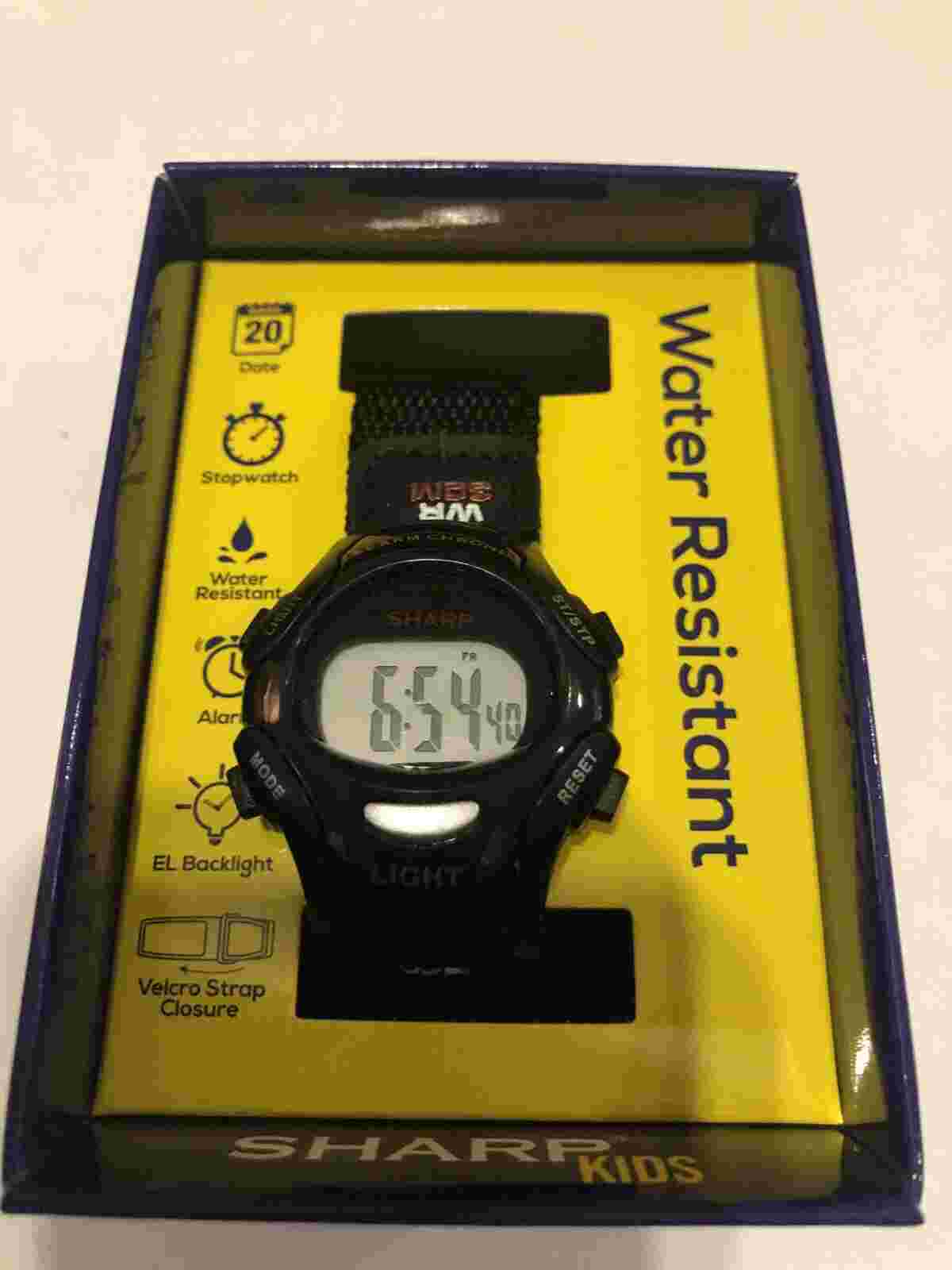 Sharp Kids Water Resistant Watch