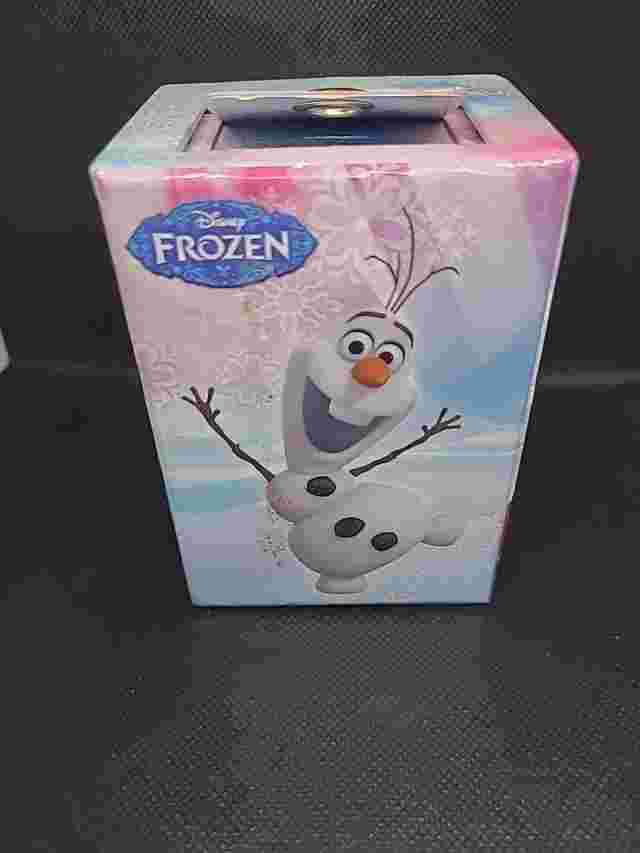 🔥 Disney Frozen Kids Watch White band Silver Tone Dial With CZ's