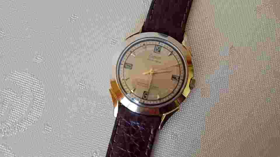 Condor Gold Plated Beautiful Case And Dial Swiss Women's Mechanical Wristwatch