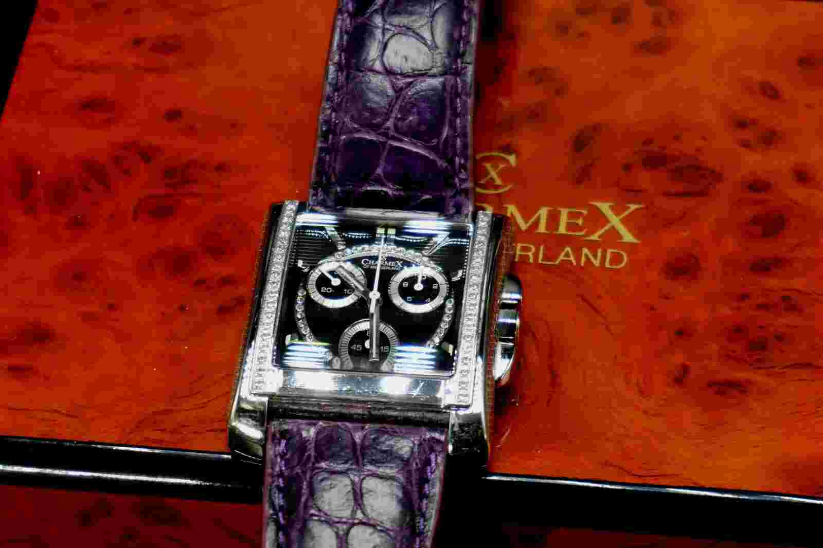 Charmex of Switzerland 1810 Milano Swiss Made Quartz Chronograph Mens Watch
