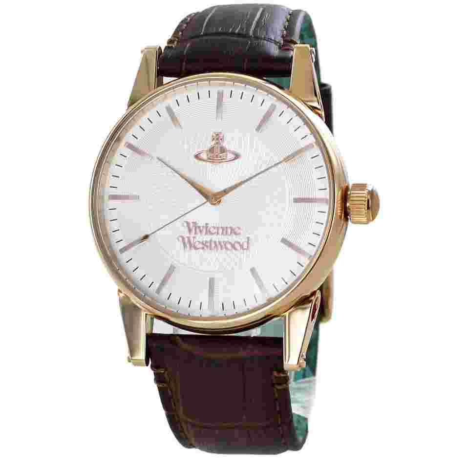 Vivienne Westwood Pair Watch Watch Handbook Set of 2 Leather Belt Couple Prese