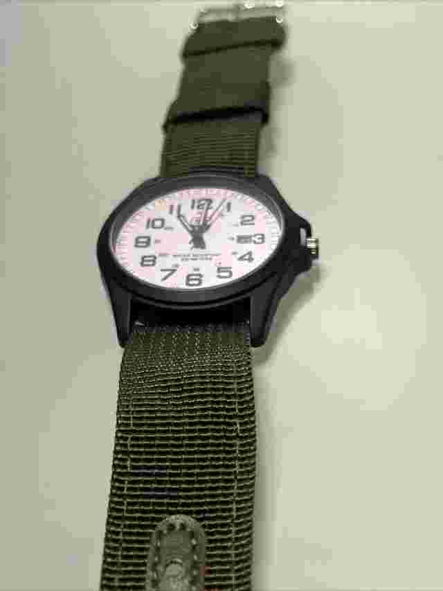 SOKI Men's Watch Green Band Date