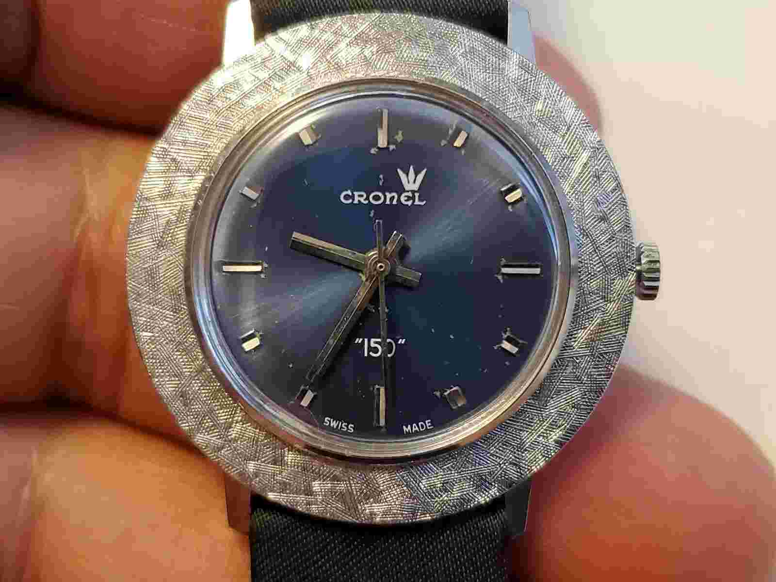 Vintage Cronel Swiss Park-Royal 671 Manual Wind Men's Watch