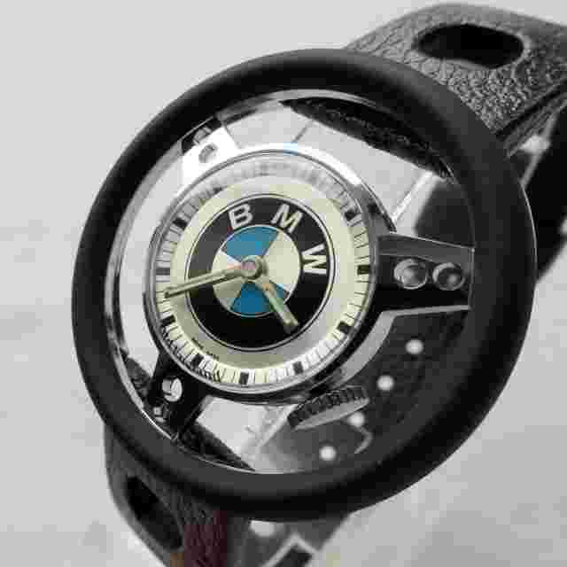 BMW Classic 3.0 CSL Car Accessory Rally Racing Steering Wheel Mechanical Watch
