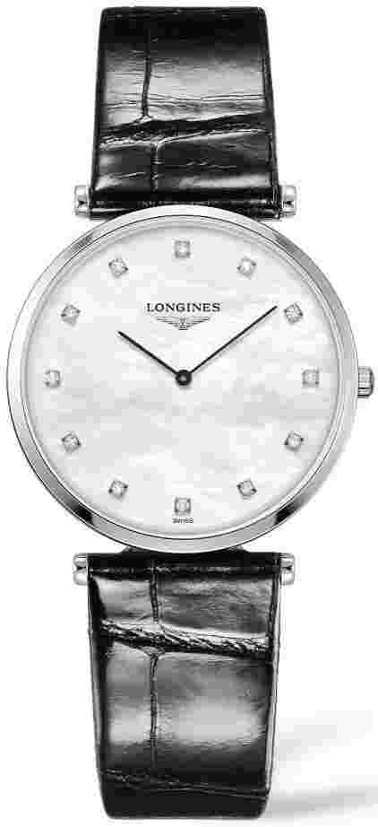 Longines La Grande Classique de Longines White Mother of Pearl Unisex Adult Watch - L47094882