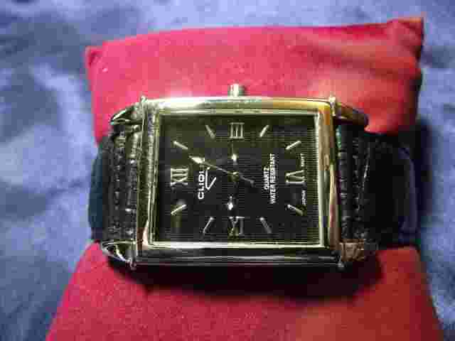 Unisex Clique Watch with Genuine Leather Band **Nice** B24-863