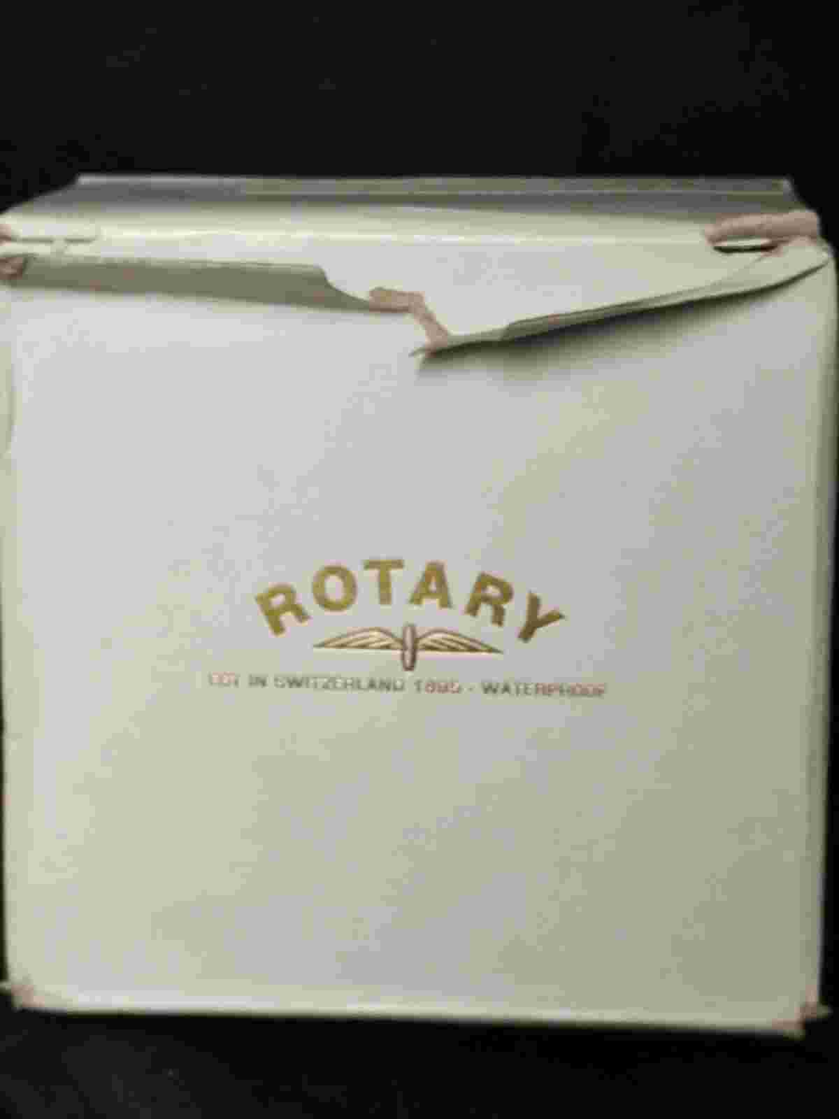 Rotary Women's Silver And Rose Gold Tone Roman Numeral Watch GB42831/02