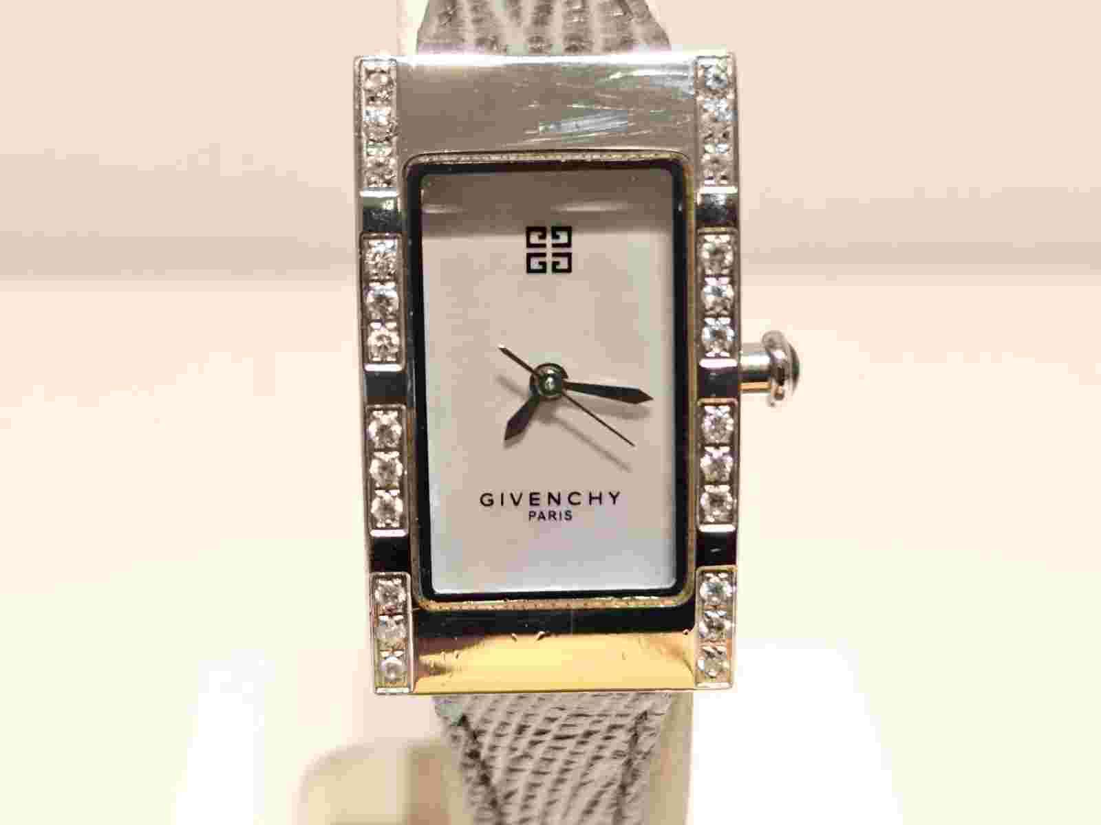 RETRO LUXURY SWISS RECTANGLE LADIES QUARTZ  WATCH "GIVENCHY" APSARAS 1558962