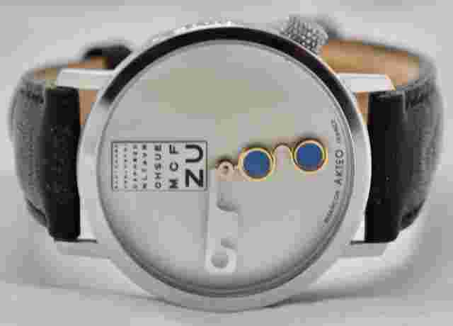 Akteo France J. Mareschal “Optician” Theme Watch Sunglass Hour & Eye Gauge Hands