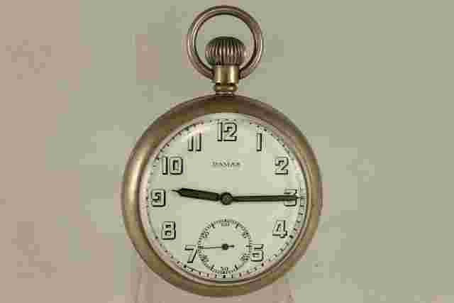 DAMAS  Military Swiss Pocket Watch 1930's