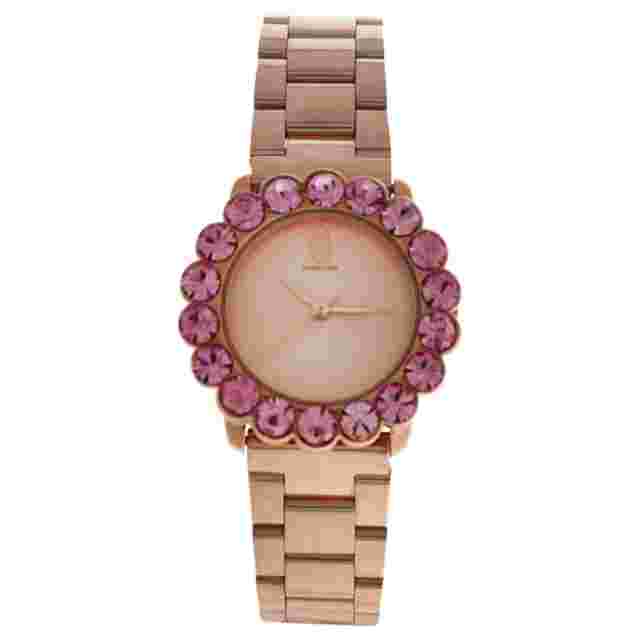 Manoush Mshscrg-2 Scarlett - Rose Gold Stainless Steel Bracelet Watch for Women