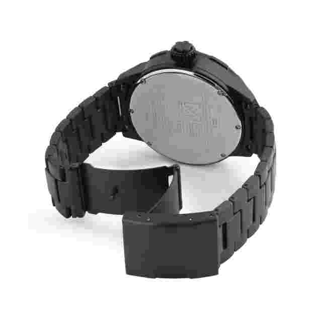 Meister Diver One DO103SS Men's Black/Metal Band Analog Wristwatch MSTR Watch