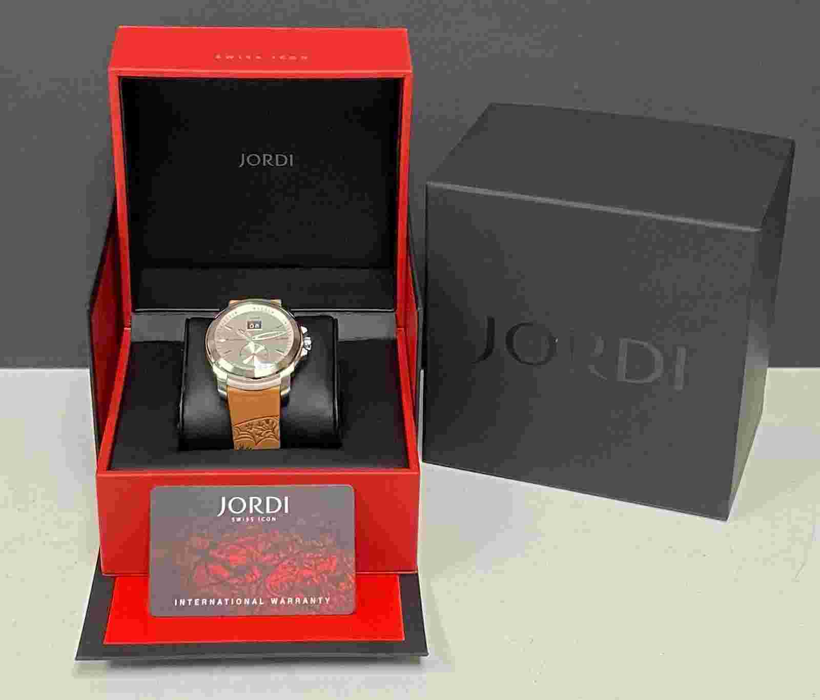 Michel Jordi Rue de Rhone 200.08.004.01 Grey Dial Automatic Men's Watch